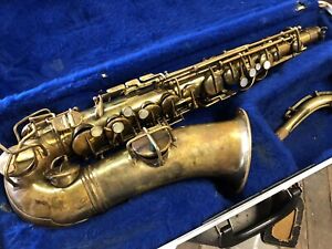 Vintage Pan American Conn Stencil Alto Saxophone