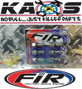 TITANIUM REAR SPROCKET BOLT KIT YZ YZF CR CRF KX KXF SX SXF AND 1995 ON RM - Picture 1 of 4