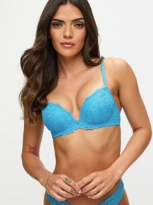 Ann Summers Sexy Lace Plunge Bra - Aqua - Sizes 32A - 44G - Picture 1 of 5