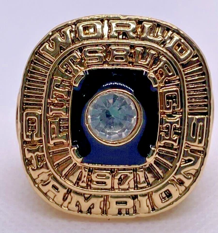 1971 Pittsburgh Pirates Roberto Clemente World Series Ring  Size 11 Cover