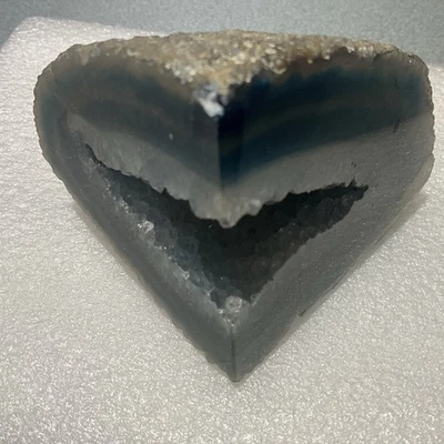 MULTI Blue TONES  polished  agate GEODE - Image 1 of 4