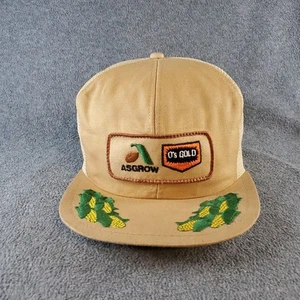VTG O’s Gold Asgrow Trucker Hat Cap Snapback K-Brand Mesh Embroidered Patches  - Picture 1 of 20