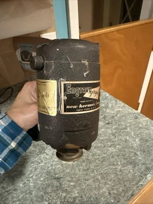 NEW HERMES ENGRAVOGRAPH ENGRAVER engraving MACHINE  MOTOR 10000 RPM 1/15 HP - Image 1 of 2