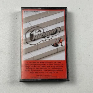 Chicago If You Leave Me Now Cassette 1985 CBS - Picture 1 of 2