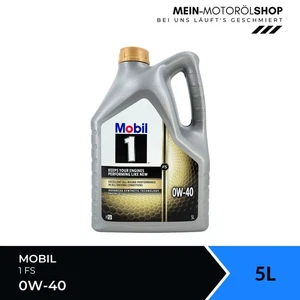 Coches Mobil 1 FS 0W-40 VW Nissan Mercedes MB BMW Longlife Lada 5 litros - Imagen 1 de 4
