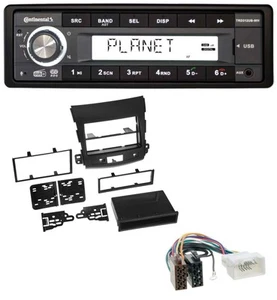 Continental USB 1DIN AUX DAB MP3 Autoradio für Citroen C-Crosser Mitsubishi Outl - Bild 1 von 9