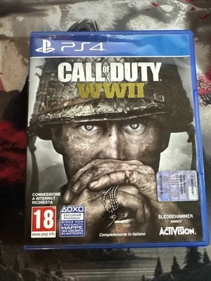 CALL OF DUTY WORLD WAR II 2 GIOCO PS4/PS5 ITALIANO COD WW2 GUERRA OTTIMO - Immagine 1 di 4