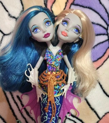 Muñeca Monster High Peri y Perla Gran Arrecife Scarrier (Buen Estado) Foto 1 de 4