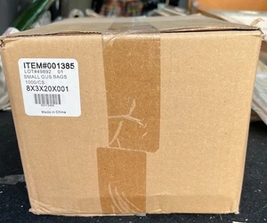 8X3X20 1 Mil 1000/CTN Polybeutel mit Seitenfalten - Bild 1 von 1