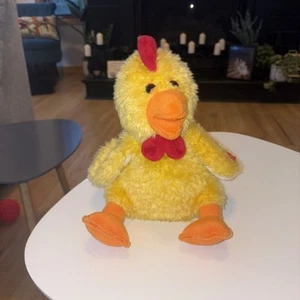 Juguetes K•De colección KUDLE ME a pilas aleteo amarillo pollo música de baile - Imagen 1 de 3