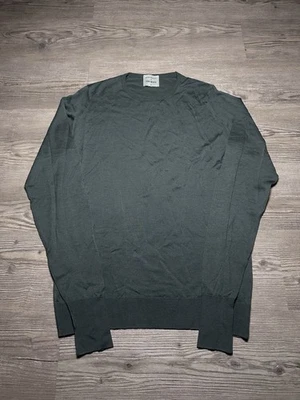 Camiseta Todd Snyder Para Hombre Talla Mediana John Smedley Inglaterra Lana Manga Larga  Foto 1 de 4