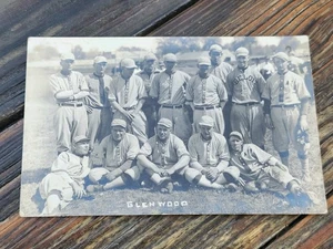 Baseball Glenwood Minnesota RPPC Antique Photo Postcard Early 1900's - Picture 1 of 5