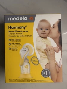 Medela Harmony Manual Breast Pump w Comfort Flex Shield - New Sealed - Fast Ship - Picture 1 of 6