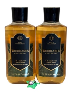 Bath & Body Works Woodlands for Men 3-in-1 Haar-, Gesichts- & Körperwaschmittel x 2 - Bild 1 von 2