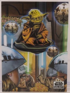 Topps 2021 Star Wars Chrome Galaxy Teaching The Younglings #46 - Imagen 1 de 2