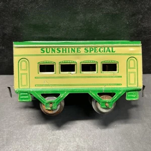 Narrow Hague Sunshine Special Lithographie Weißblech Personenzug - Bild 1 von 13