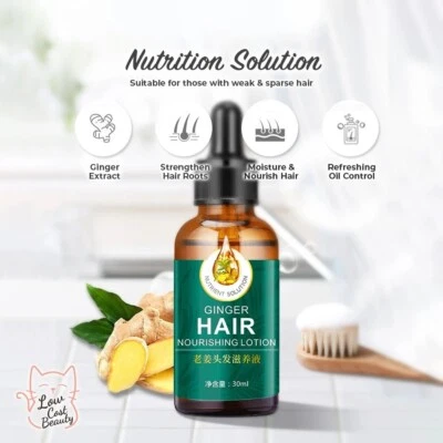 ✨ Local ship ✨ Ginger King Hair Growth Serum Ginger Hair Growth Tonic ✨ 30ml x2  - Image 1 of 4