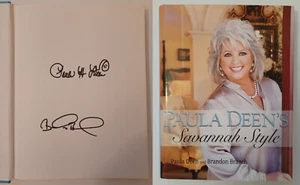Paula Deen's Savannah Style / SIGNED by Paula Deen & Brandon Branch / Hardcover - Picture 1 of 8