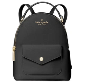 Kate Spade Schuyler Mini Black Saffiano PVC Leather Backpack Bag Purse Bag. - Picture 1 of 4