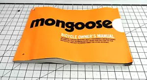 20" Mongoose Massif Fahrrad nur Bedienungsanleitung 2014 versiegelt - Bild 1 von 6