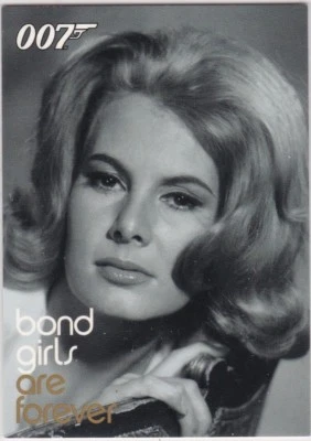 JAMES BOND QUOTABLE BOND GIRLS ARE FOREVER BG29 MOLLIE PETERS PATRICIA FEARING - Image 1 of 2