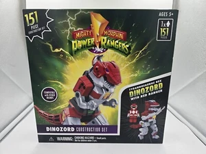 Mighty Morphin Power Rangers - Red Dinozord Construction Set-151 Pcs Hashbro - Picture 1 of 6