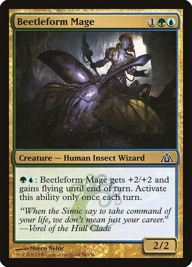 Dragon's Maze Beetleform Mage MTG Magic the Gathering NM - Image 1 of 1
