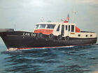 Huge 48" Vintage Framed Signed Maritime Boat Ship Oil Painting Herb Hewitt 1978