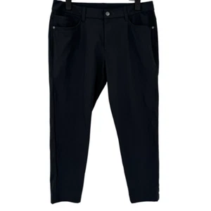 Lululemon ABC Slim Pant Obsidian MAQQS Herren 32 x 25 reflektierende Manschette verändert - Bild 1 von 7