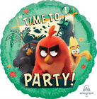 Angry Birds Party Supplies Time To Party Foil Balloon (18 Inch / 45 Cm)