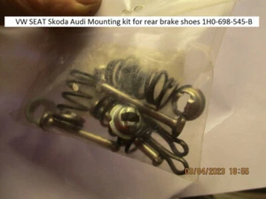VW SEAT Skoda Audi Mounting kit for rear brake shoes 1H0-698-545-B - Picture 1 of 2