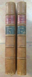 ROQUEFORT 1832 Poésies De Marie De France Poète Anglo-Normand Du XIIIe 2 Vol - Imagen 1 de 6