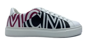 MCM Zapatillas Cuero Blanco Talla US 13, EU 46 Hechas en Italia - Imagen 1 de 6