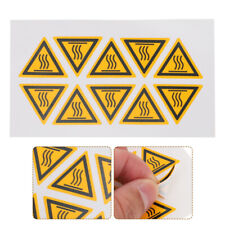 Caution Stickers Small- 10pcs High Temperature Warning Stickers Sign
