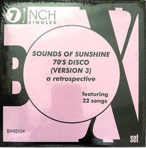 Sounds Of Sunshine Various Artist 11 Disco 45s 7" Singles Box-Set (New & Sealed) - Imagen 1 de 4