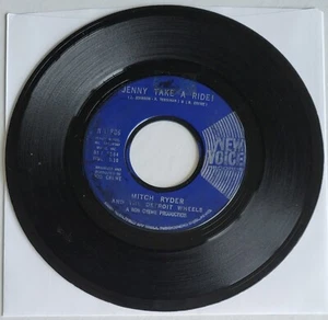 Mitch Ryder...."Jenny Take a Ride & Baby Jane" 45 RPM 7" Vinyl Record - Picture 1 of 2