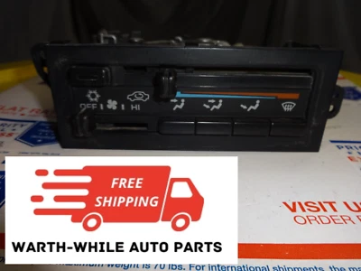 🌎 1995 DAKOTA TEMPERATURA AC CALOR AIRE CLIMATIZADOR UNIDAD INTERRUPTOR DESCONGELADOR OEM Foto 1 de 4