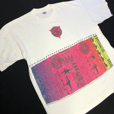 CAMISETA DE COLECCIÓN AÑOS 90 LIGHTNING BOLT SURF PUNTO ÚNICO DÍA BRILLO GERRY LOPEZ HAWAII, L Foto 1 de 4