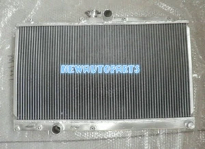 Aluminum Radiator for Mitsubishi Lancer EVO 7 8 9 EVO7 EVO8 EVO9 2001-2007 MT - Picture 1 of 6