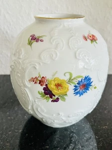 Royal Porzellan Bavaria KPM Vase 22 Karat Goldrand Handarbeit TOP! - Bild 1 von 6