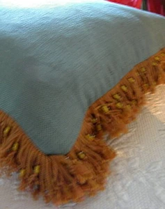 Barclay Butera accent/throw Pillow Luxury beaded trim 16"x16" Goose Down Feather - Picture 1 of 5