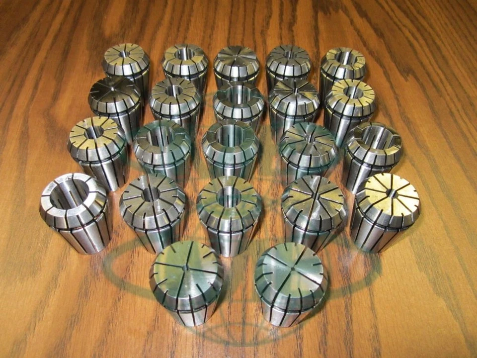  Juego de 22 piezas ER32 COLLET SET tamaños completos incluyendo todos los 16 y 32nds --Nuevo Foto 1 de 1