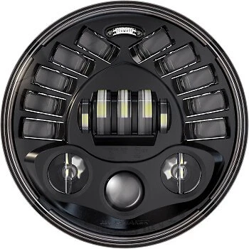 Custom Dynamics Black 7" ProBEAM Adaptive Headlamp for 14-21 Touring - Image 1 of 1