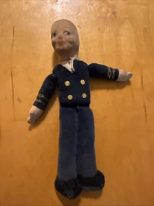 WW1 Period British Royal Navy Sailor Teddy By Norah Wellings With Tag Z10a - Picture 1 of 7