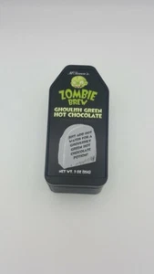 Zombie Brew Halloween Theme Tin Coffin McSteven's Hot Chocolate - Picture 1 of 3