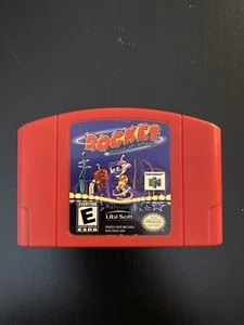 Rocket: Robot on Wheels (Nintendo 64, 1999) Authentic & Fast Shipping - Picture 1 of 5