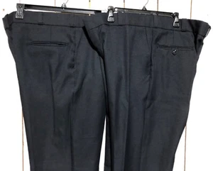 SET OF 2 FLYING CROSS JUSTICE WOOL & POLYESTER WOMENS LAPD NAVY PANTS SIZE 26 - Picture 1 of 10