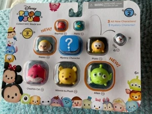 Disney Tsum Tsum Serie 2 - 9 Fgrs; Mystery, Olaf, Baymax, Perry, Happy. etc Neu in Verpackung - Bild 1 von 3