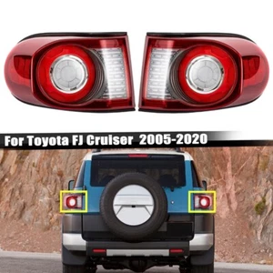 2pcs LED Tail Lights Brake Rear Lamps For Toyota Cruiser FJ 2005 2006 2007-2020 - Picture 1 of 10