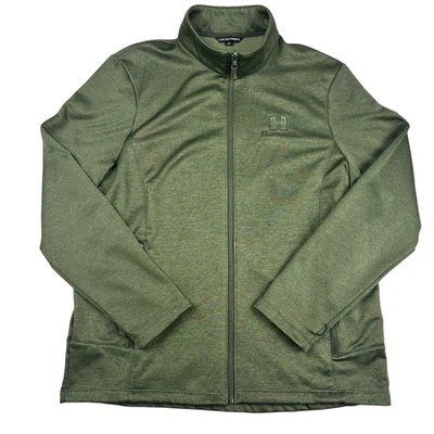 Mens Hornady Full Zip Jacket Olive Green XL Outerwear Layering Coat - Image 1 of 4